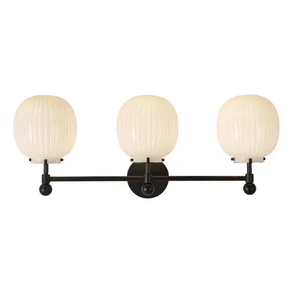 Cherise 28-Inch Vanity Light in Matte Black - Image 11