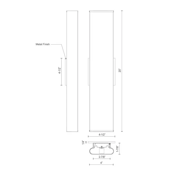 Ferguson 20-Inch Vanity Light - Image 7