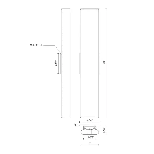 Sleek Modern Vanity Light with Adjustable Positioning - Image 7