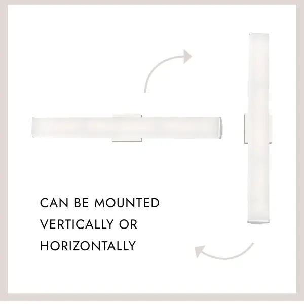 Sleek 36-Inch LED Vanity Light with Adjustable Positioning - Image 5