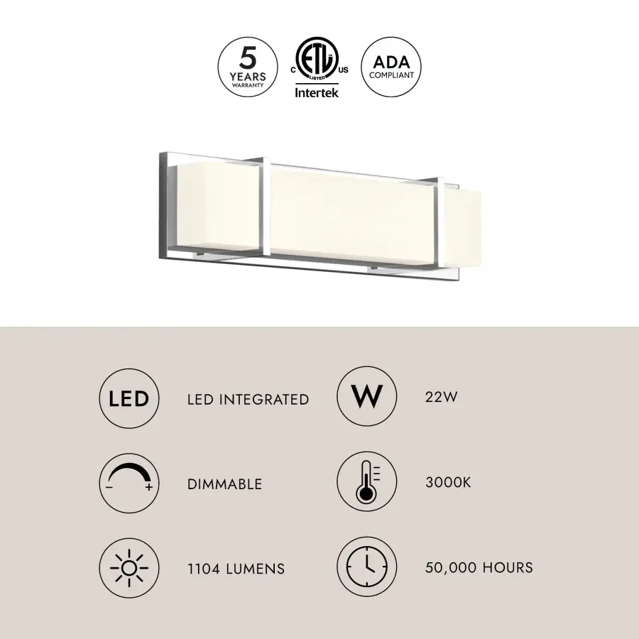 Alberni 20-Inch Vanity Light - Image 4