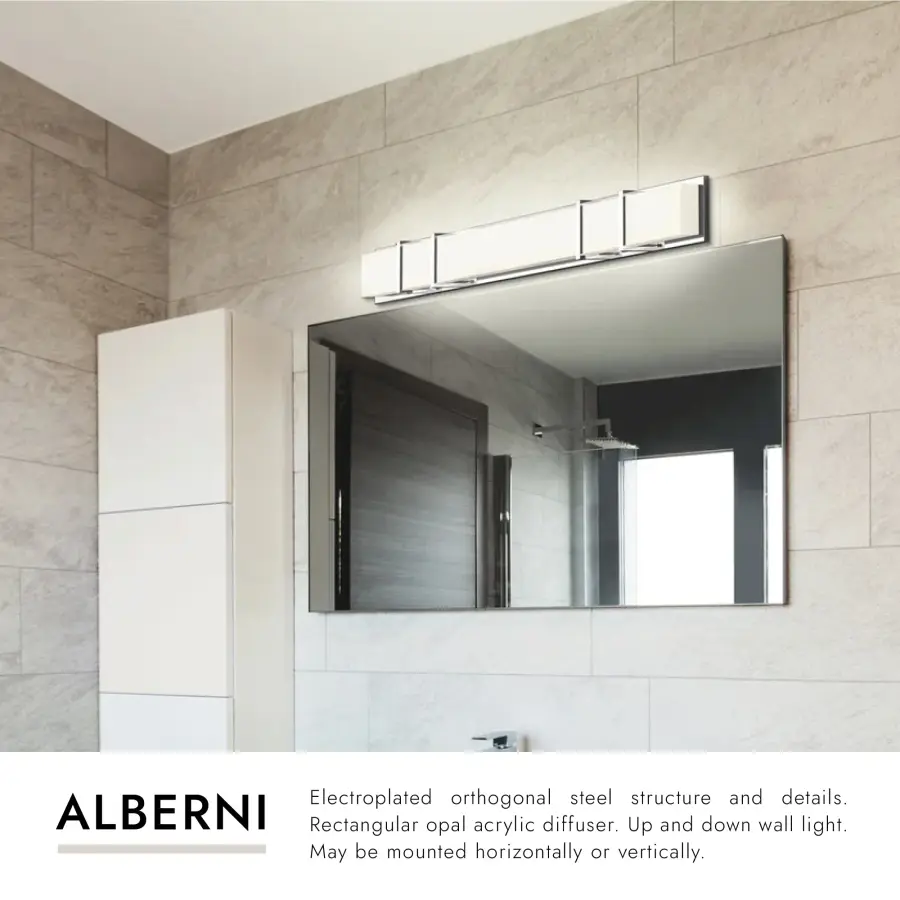 Alberni 38-Inch Vanity Light in Matte Black - Image 5