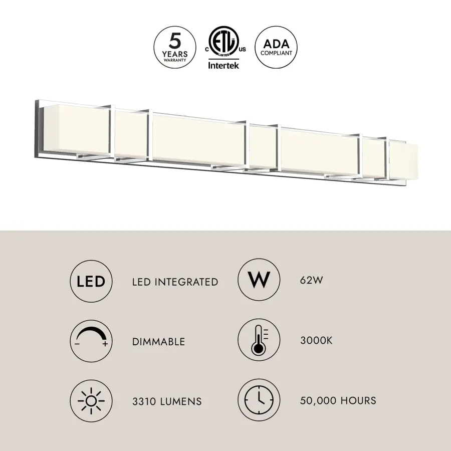 Alberni 50-Inch Vanity Light - Image 4