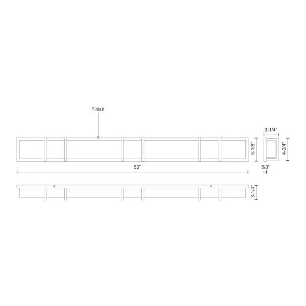 Alberni 50-Inch Vanity Light - Image 6