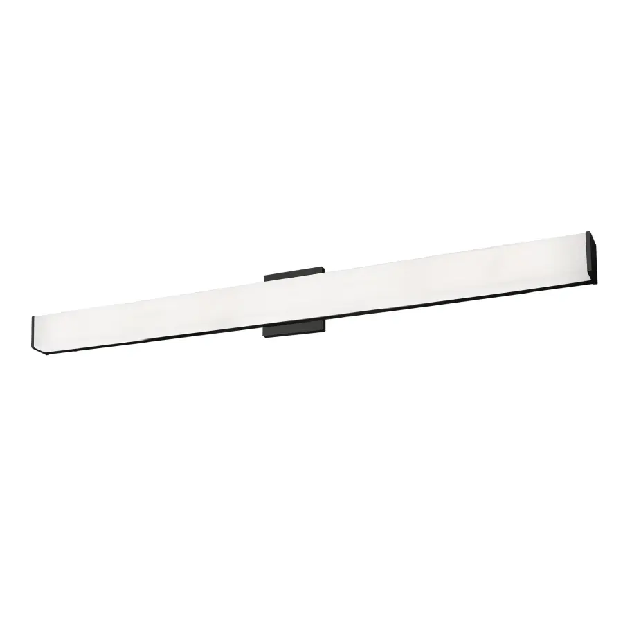 Jane 48-Inch Vanity Light in Matte Black - Image 2