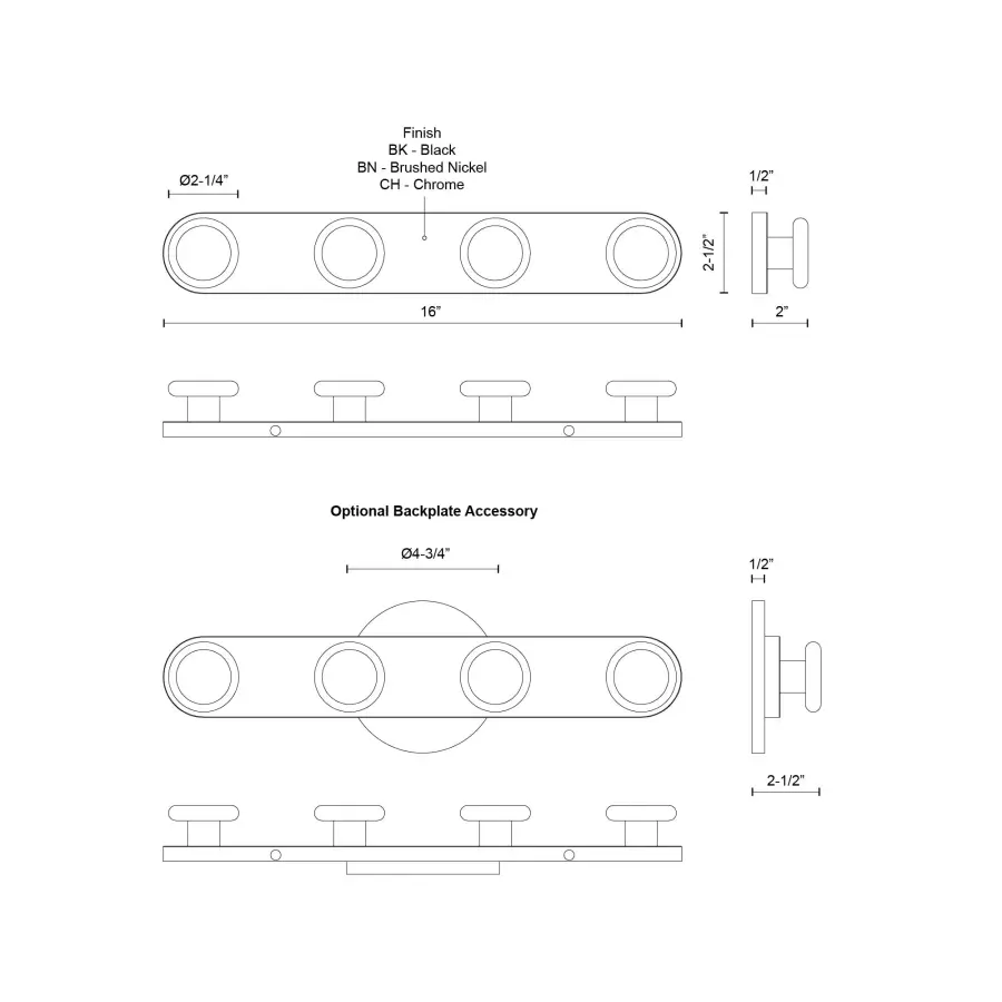 Modern Vanity Lighting with Timeless Appeal and Integrated LED - Image 6