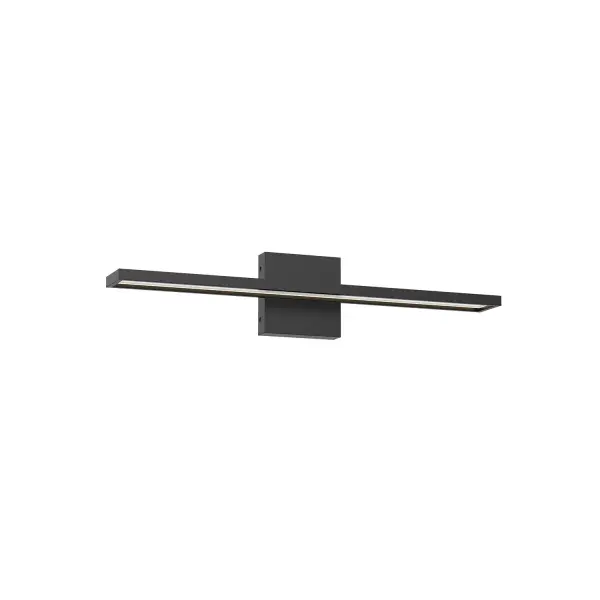 Brio 24-Inch Vanity Light in Matte Black - Image 4