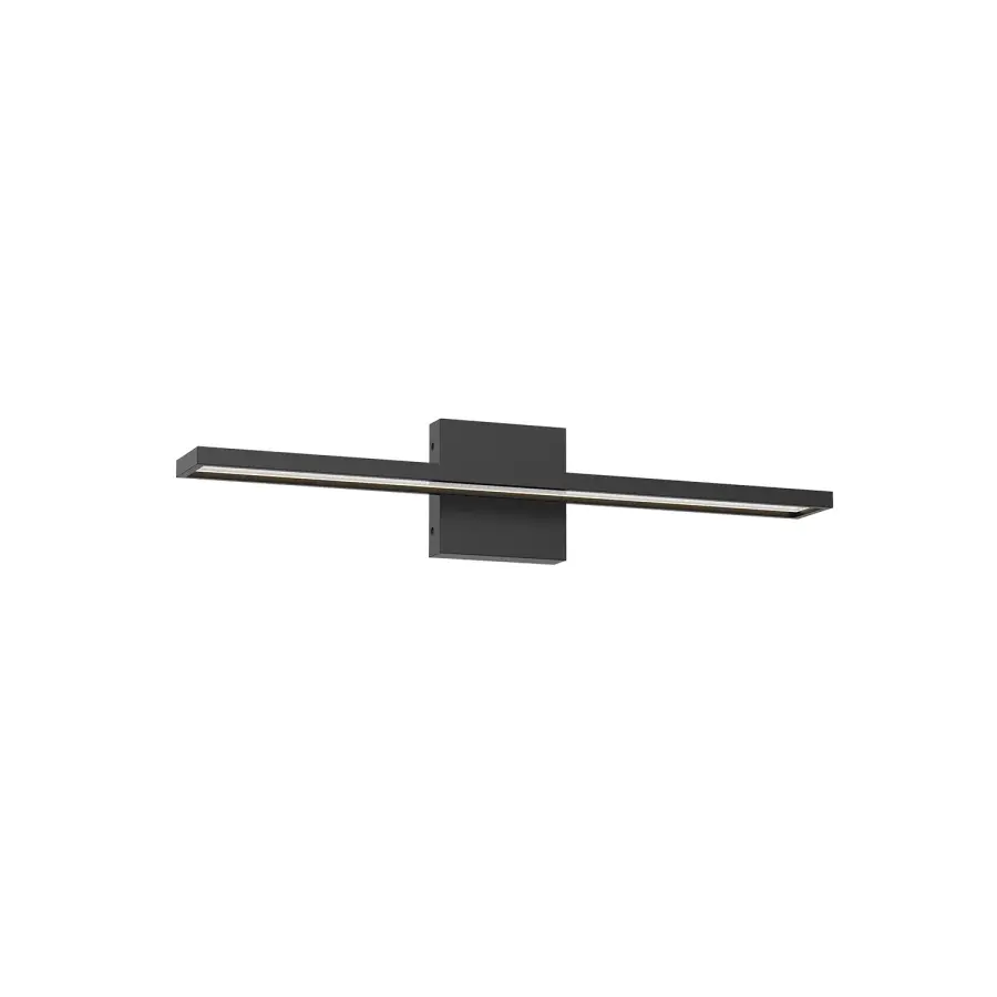 Brio 24-Inch Vanity Light in Matte Black - Image 4