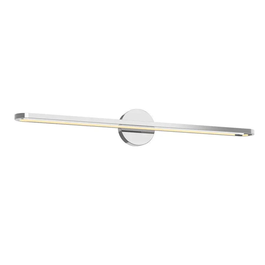 Modern 36-Inch Vanity Light with Integrated LED and Geometric Design - Image 4