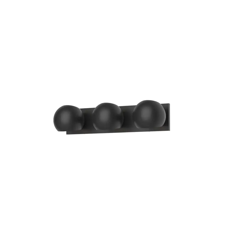 Willow 22-Inch Vanity Light in Matte Black - Image 1
