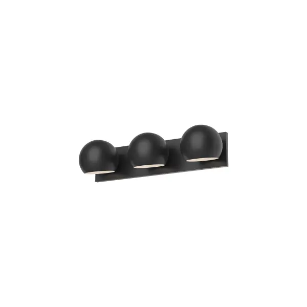 Willow 22-Inch Vanity Light in Matte Black - Image 2