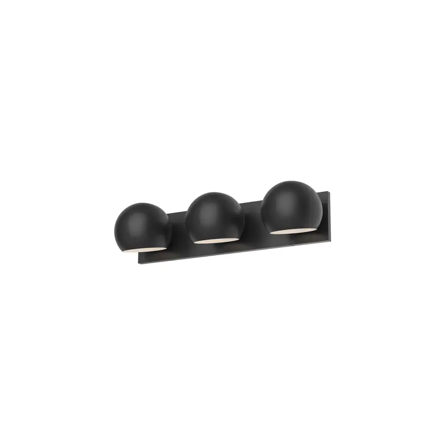 Willow 22-Inch Vanity Light in Matte Black - Image 2