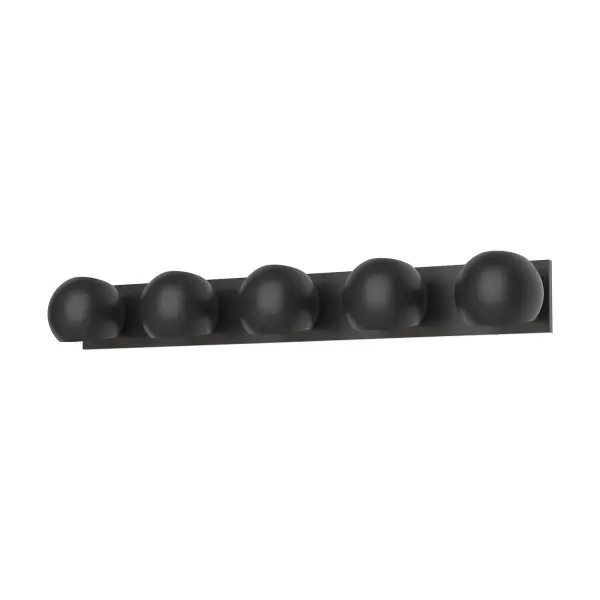 Willow 40-Inch Vanity Light in Matte Black - Image 1