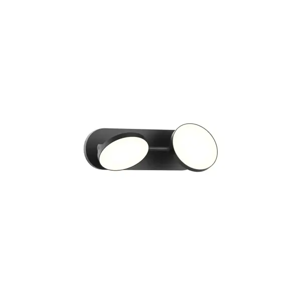 Novel 13-Inch Vanity Light in Matte Black - Image 3
