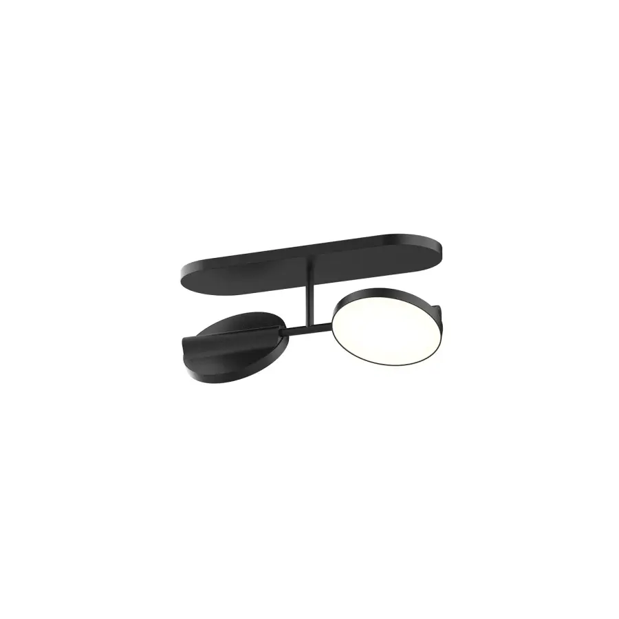 Novel 13-Inch Vanity Light in Matte Black - Image 5