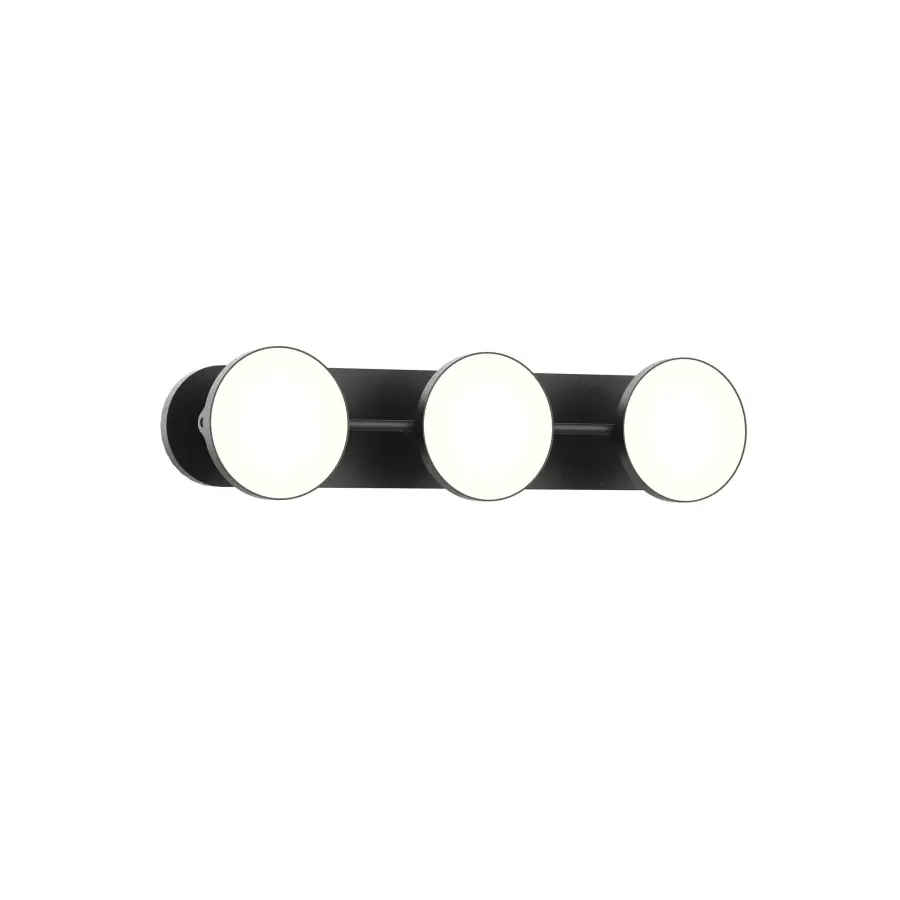 Novel 21-Inch Vanity Light in Matte Black - Image 5