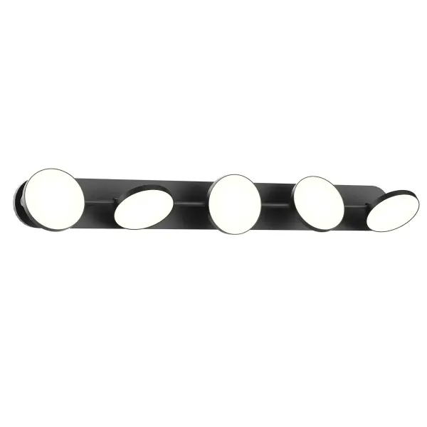 Novel 37-Inch Vanity Light in Matte Black - Image 4