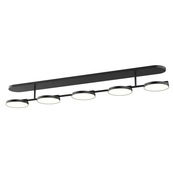 Novel 37-Inch Vanity Light in Matte Black - Image 5