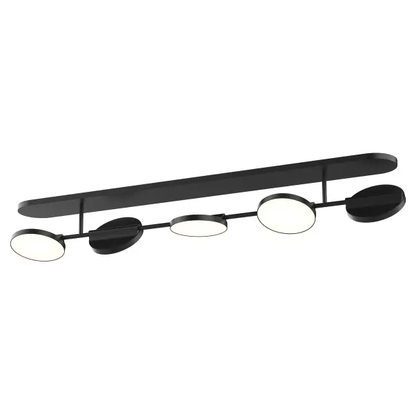 Novel 37-Inch Vanity Light in Matte Black - Image 6