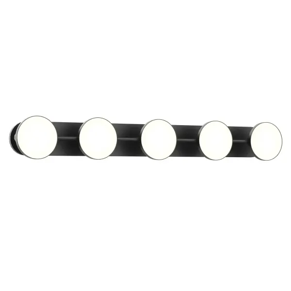 Novel 37-Inch Vanity Light in Matte Black - Image 7