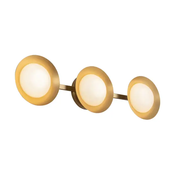 Cleo 23-Inch Vanity Light in Brushed Gold - Image 5