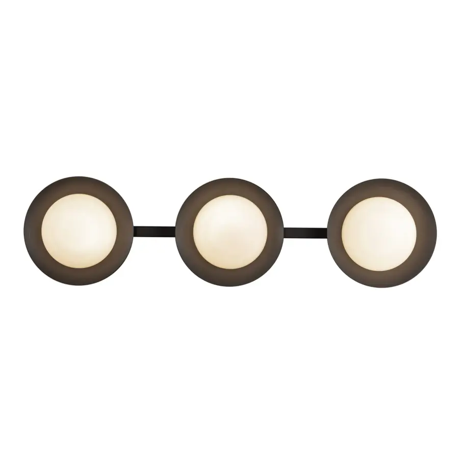Cleo 23-Inch Vanity Light in Brushed Gold - Image 10