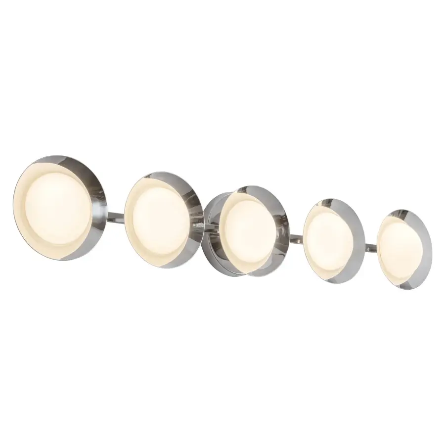 Cleo 36-Inch Vanity Light in Matte Black - Image 3
