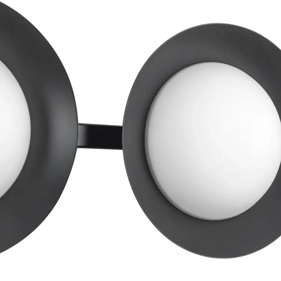 Cleo 36-Inch Vanity Light in Matte Black - Image 6