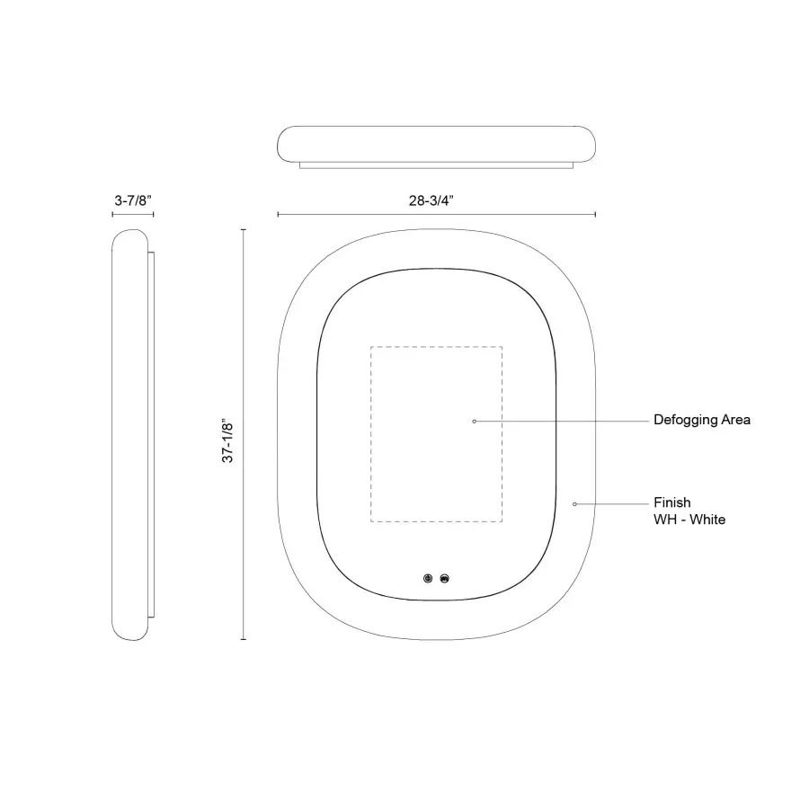 Float 37-Inch Lighted Vanity Mirror - Image 6