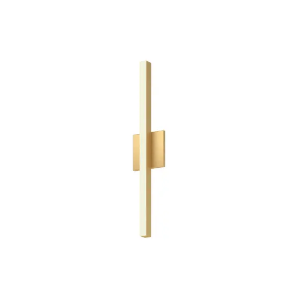 Vega 24-Inch Linear LED Wall Sconce in Brushed Gold - Image 1