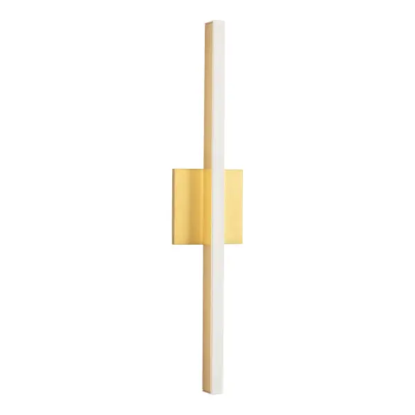 Vega 24-Inch Linear LED Wall Sconce in Brushed Gold - Image 3
