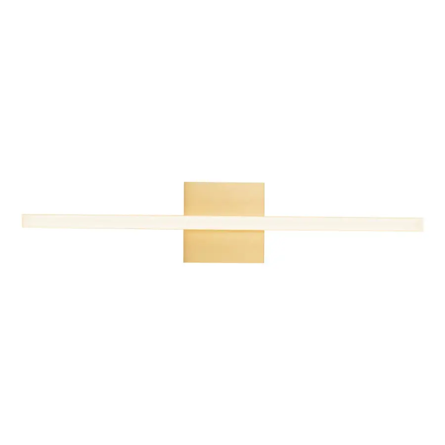 Vega 24-Inch Linear LED Wall Sconce in Brushed Gold - Image 5