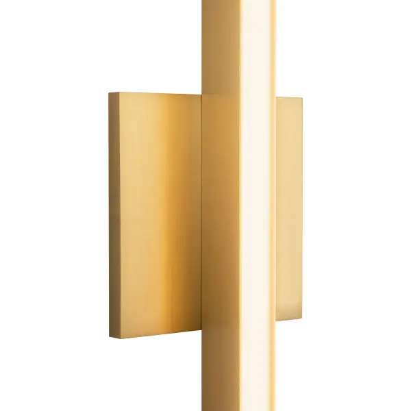 Vega 24-Inch Linear LED Wall Sconce in Brushed Gold - Image 6