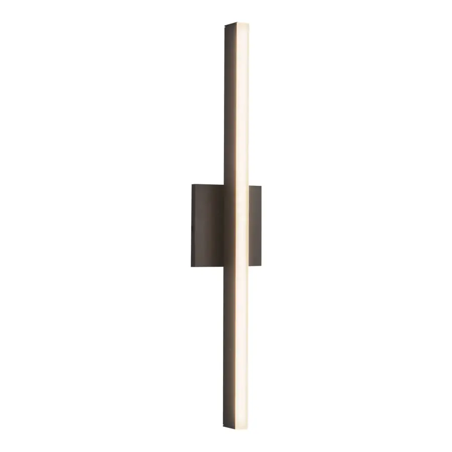 Vega 24-Inch Linear LED Wall Sconce in Brushed Gold - Image 10