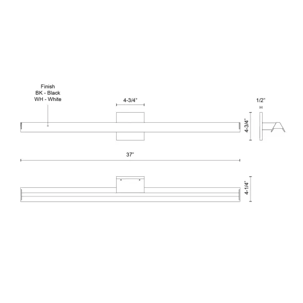 Galleria 37" Wall Sconce - Image 6