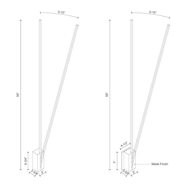 Lever 60-Inch Wall Sconce - Image 9