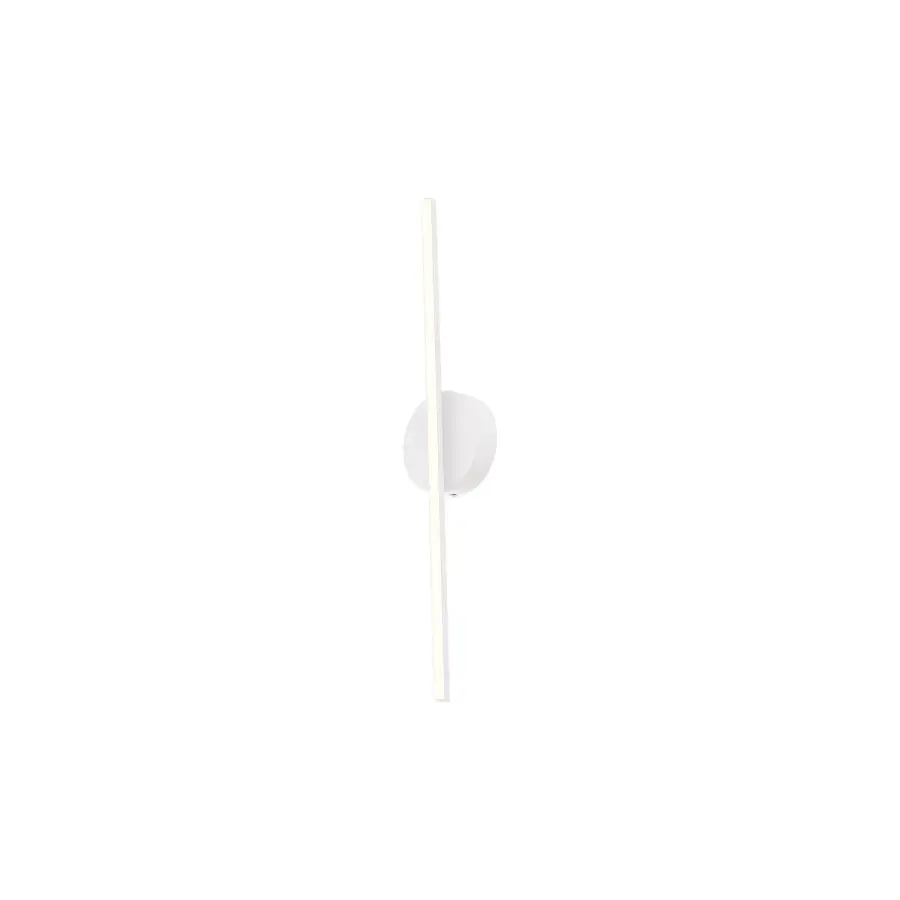 Chute 23-Inch Wall Sconce in White - Image 1