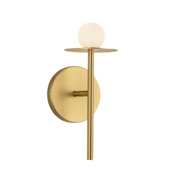Elixir 10-Inch Wall Sconce in Brushed Gold - Image 6
