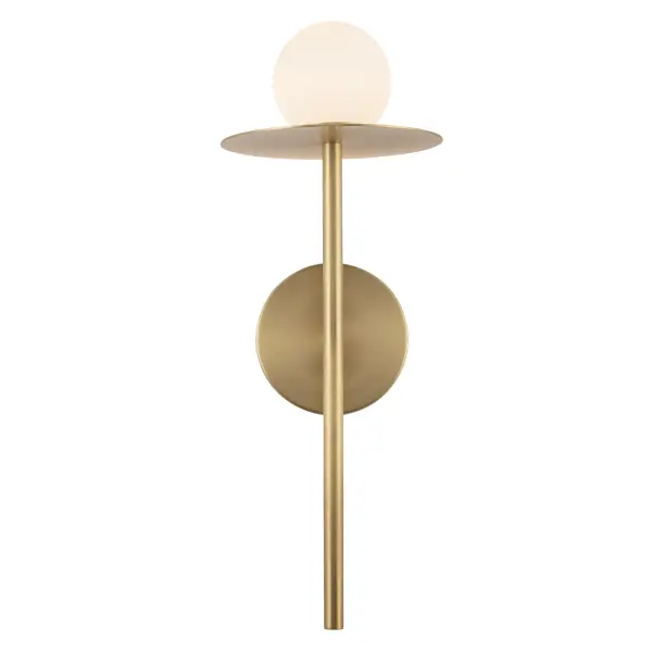 Elixir 16-Inch Wall Sconce in Brushed Gold - Image 13