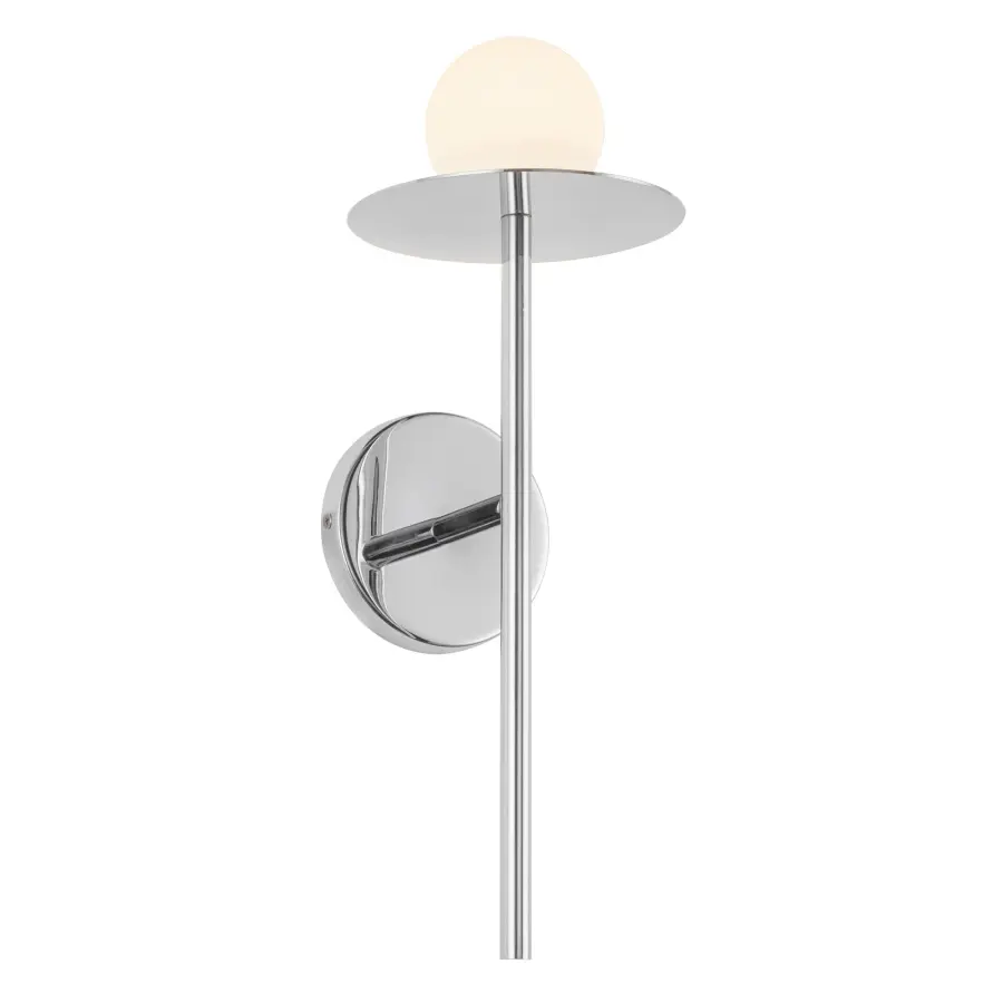 Elixir 16-Inch Wall Sconce in Chrome - Image 7