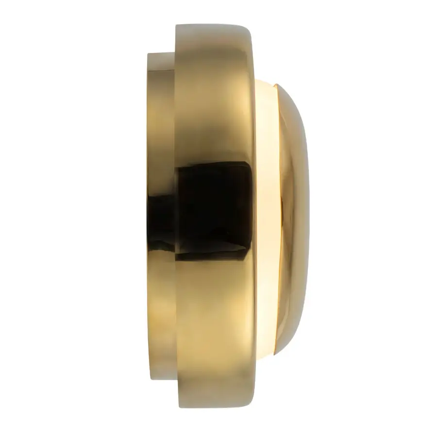 Pebble 8-Inch Wall Sconce in Matte Rose Brown - Image 11