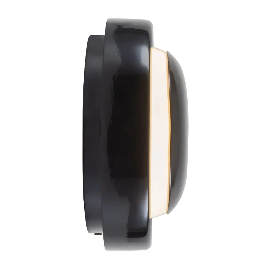 Pebble 8-Inch Wall Sconce in Matte Rose Brown - Image 17