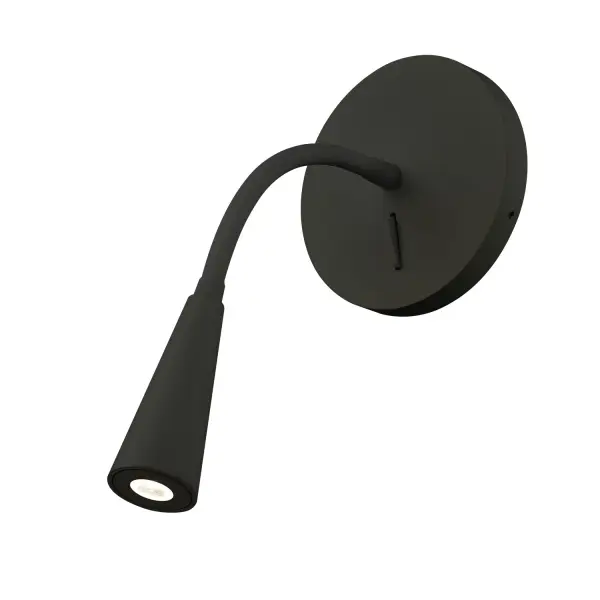 Eton 5-Inch Wall Sconce in Matte Black - Image 1
