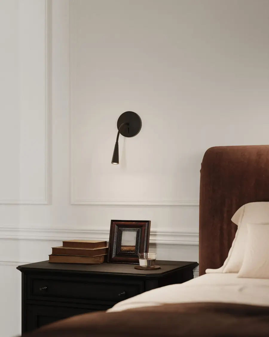 Eton 5-Inch Wall Sconce in Matte Black - Image 2