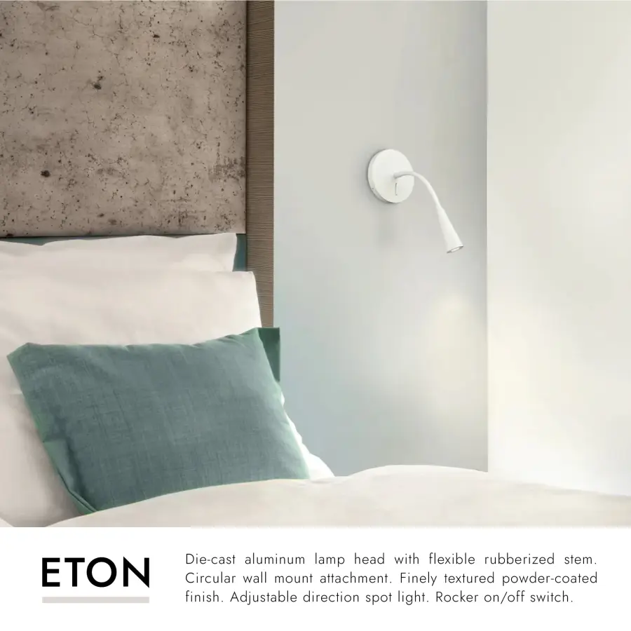 Eton 5-Inch Wall Sconce in Matte Black - Image 7