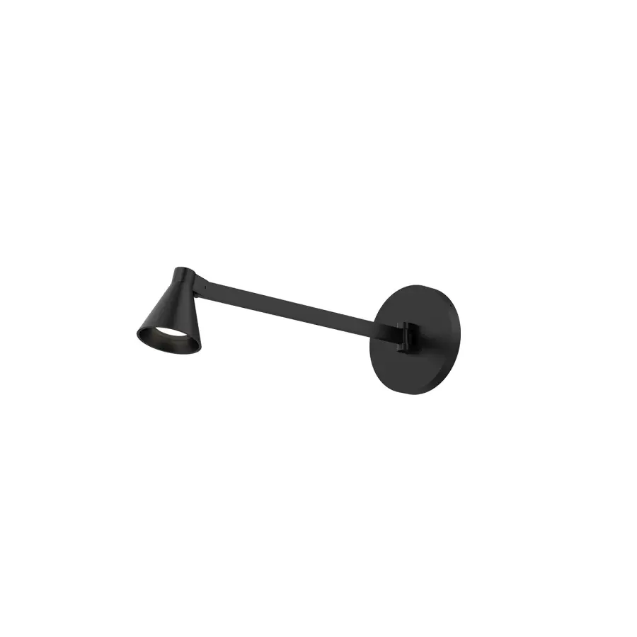Dune 14-Inch Wall Sconce in Matte Black - Image 3