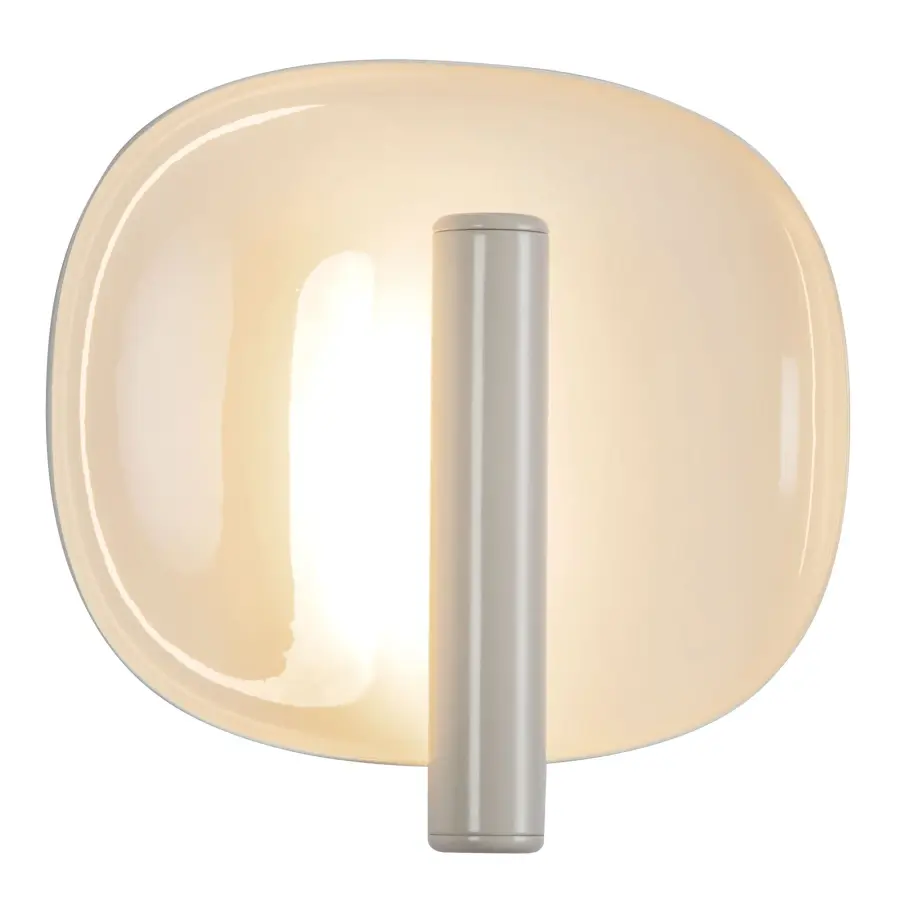 Lustre 9-Inch Wall Sconce in Pearl White - Image 4