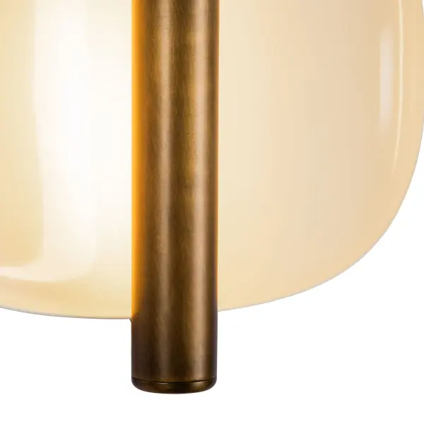 Lustre 9-Inch Wall Sconce in Pearl White - Image 6