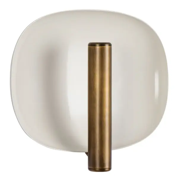 Lustre 9-Inch Wall Sconce in Pearl White - Image 8