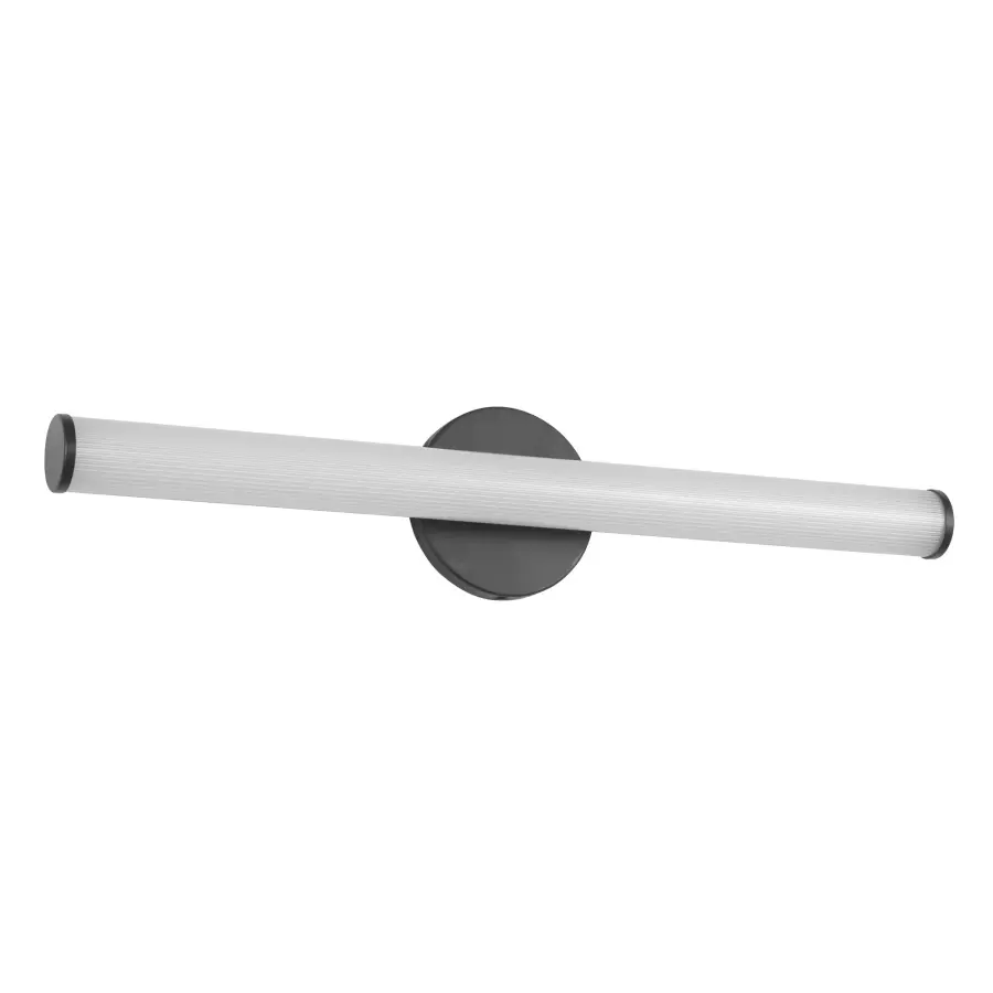Vire 24-Inch Wall/Vanity Light in Black - Image 2